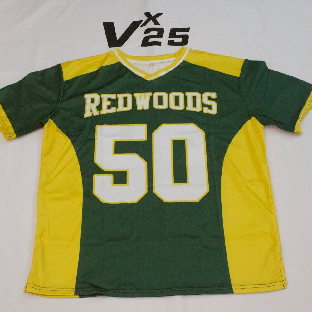 NEW Men's PLL California Redwoods Ryder Garnsey Lacrosse Green Jersey Size Md